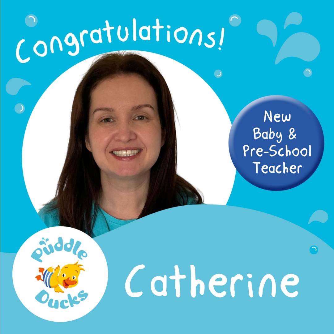 Yipppee, we have a brand a new Puddle Ducks Baby & Pre-School teacher!