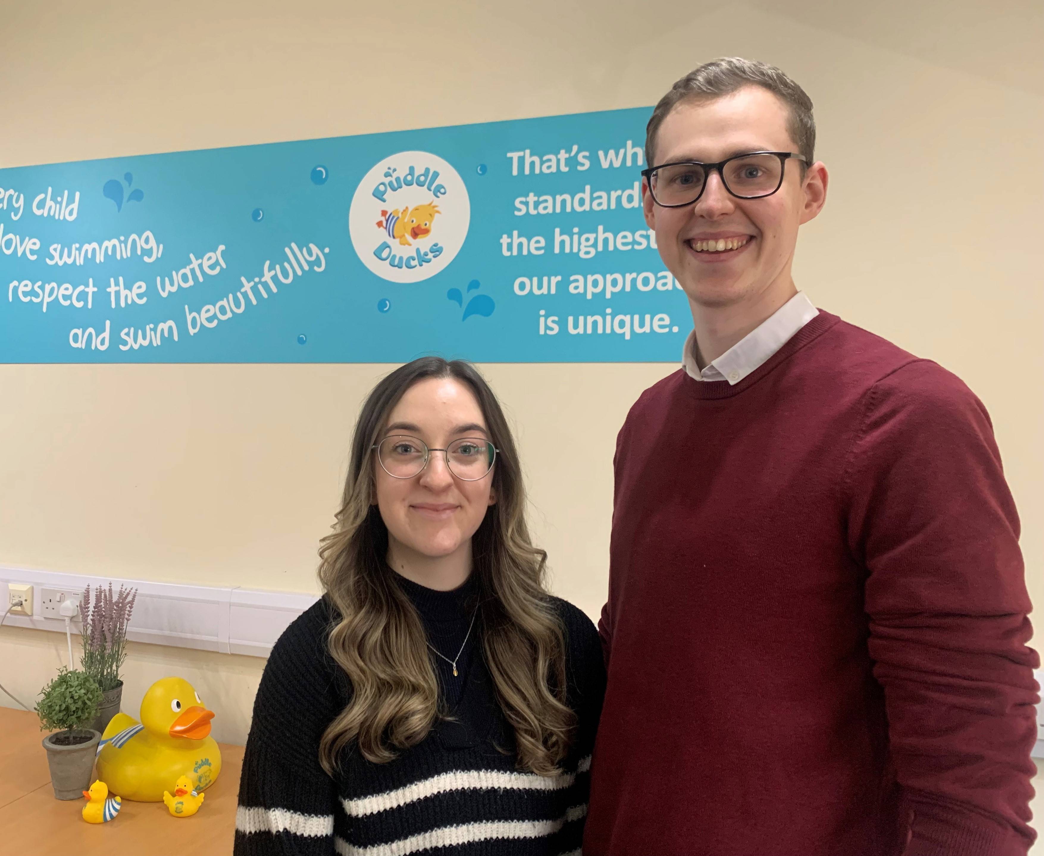 Welcome to the network, Tom & Harriet, owners of Puddle Ducks Coventry & Warwickshire!