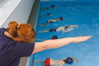 Nici teaching Swim Academy