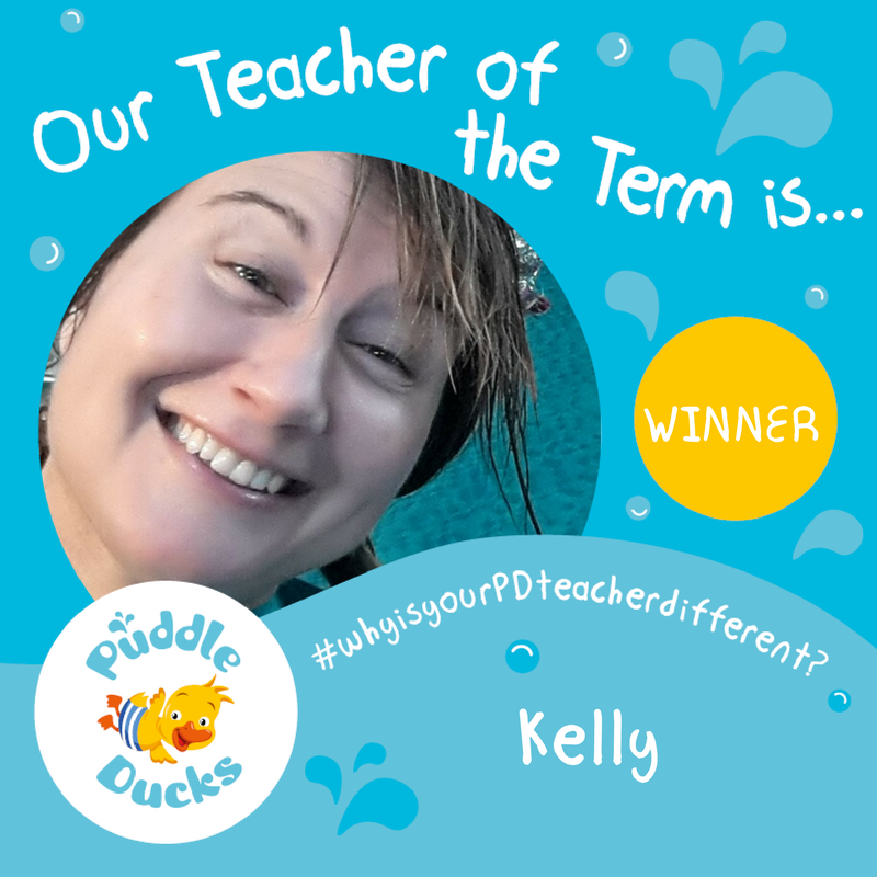 Congratulations to Kelly, our Teacher of the Term Spring 2018