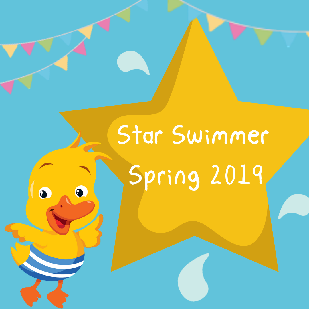 Our Star Swimmers, Spring 2019