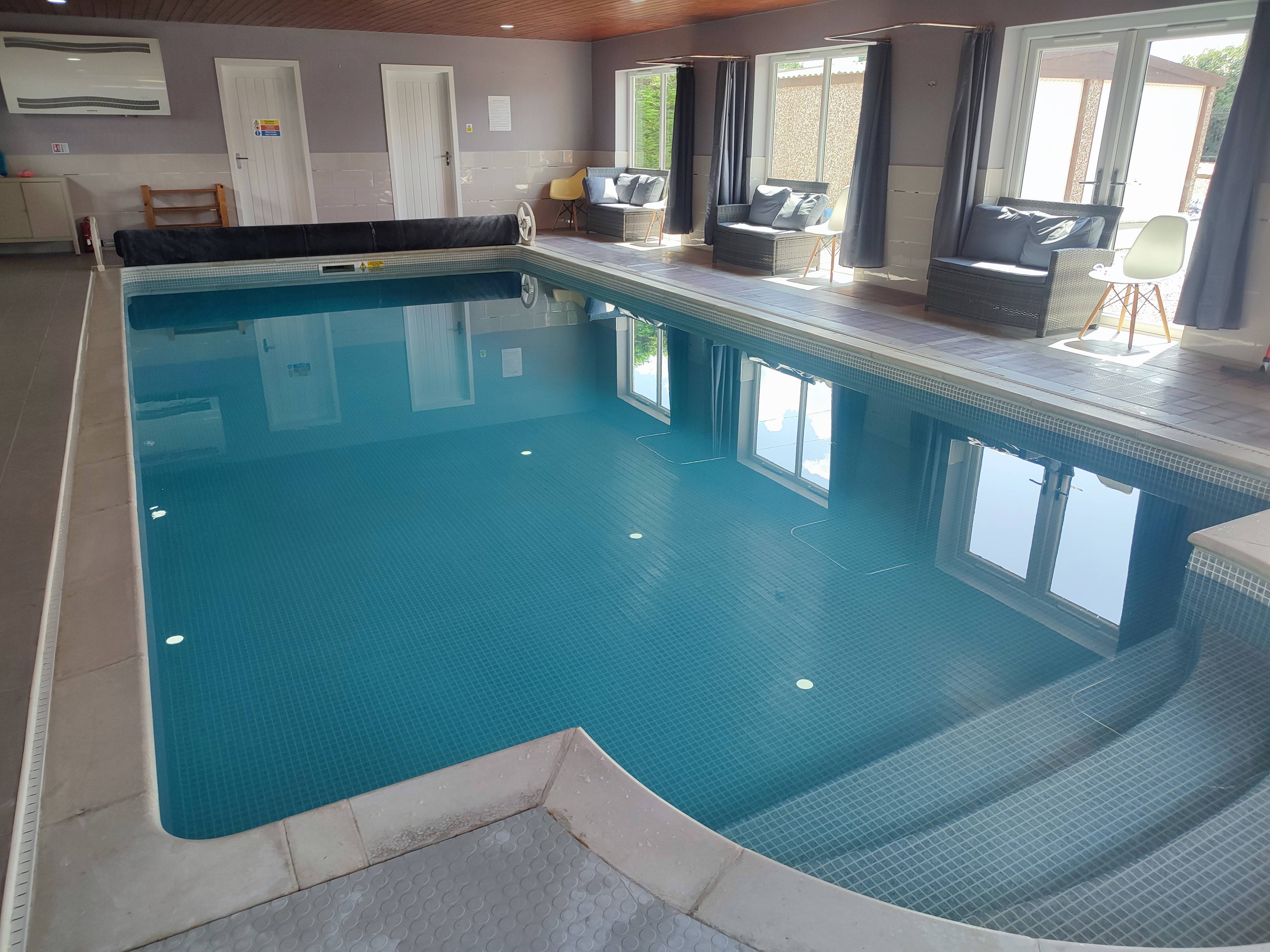 First look at our new pool in BOURNE!